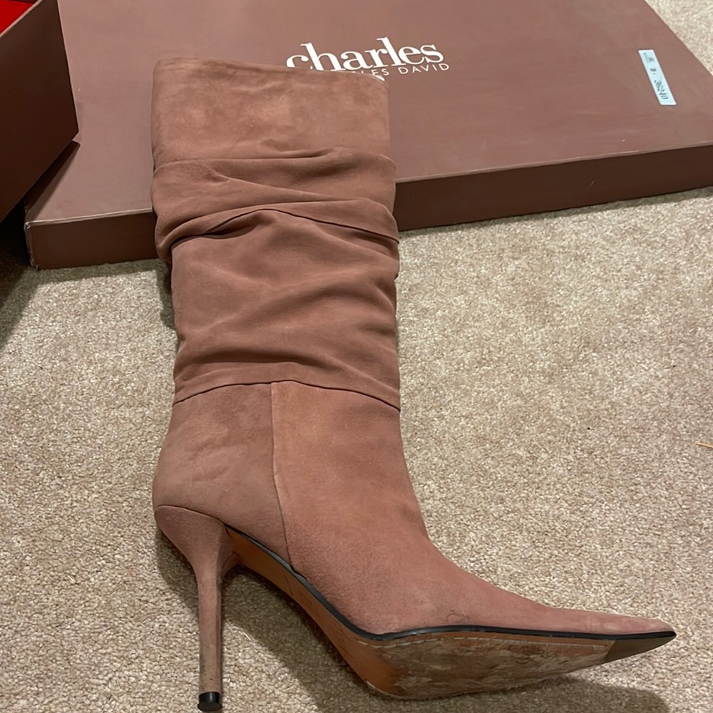 Charles David  To the Knee Boots
